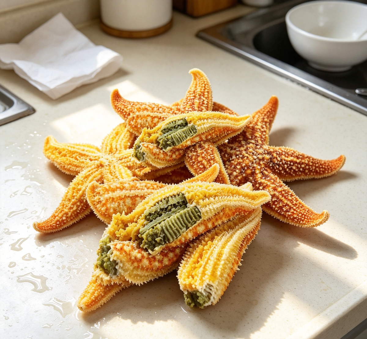 Golden Sea Stars